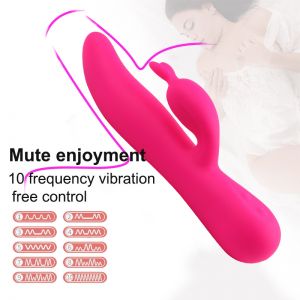 Rabbit Tapping G-Spot Patting Vibrator for Women Clit Stimulator Sex Toy 