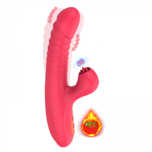 Vibrator For Women Three Telescopic Speeds Clitoris Suck Sex Toys