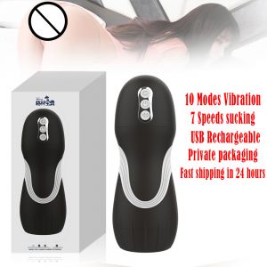 10 Modes Vibrators 7 Speeds Sucking Machine Masturbators Cup Sex Toys