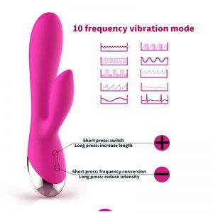 Vibrator USB Rechargeable Powerful Massage Adult Sex Toys