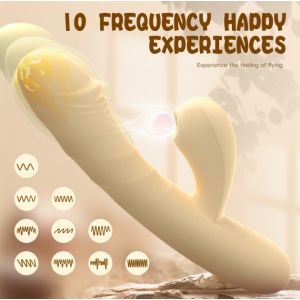3 in 1 Sucking Vibrator for Women G-Spot Clitoris Stimulator Sex Toy